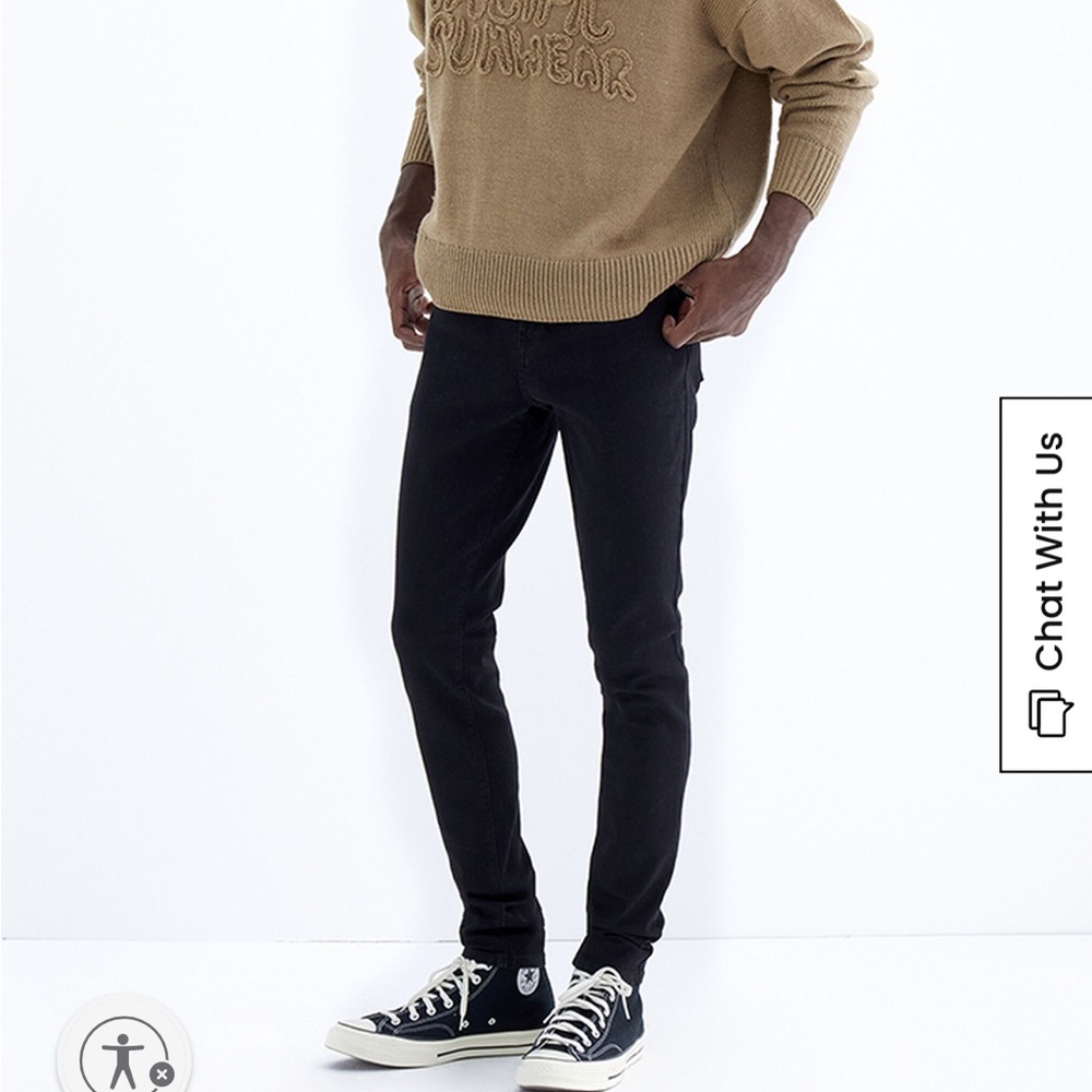 PACSUN HIGH STRETCH STACKED SKINNY JEANS